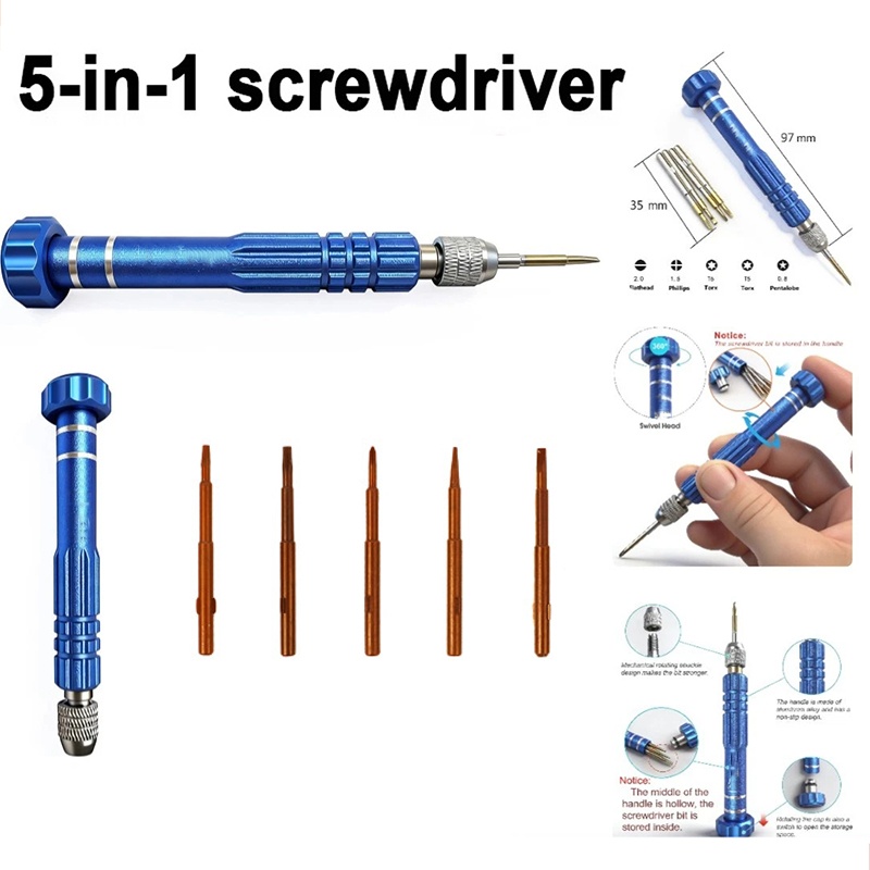 Electronics Repair Parts - 5 In 1 Mobile Phone Repair