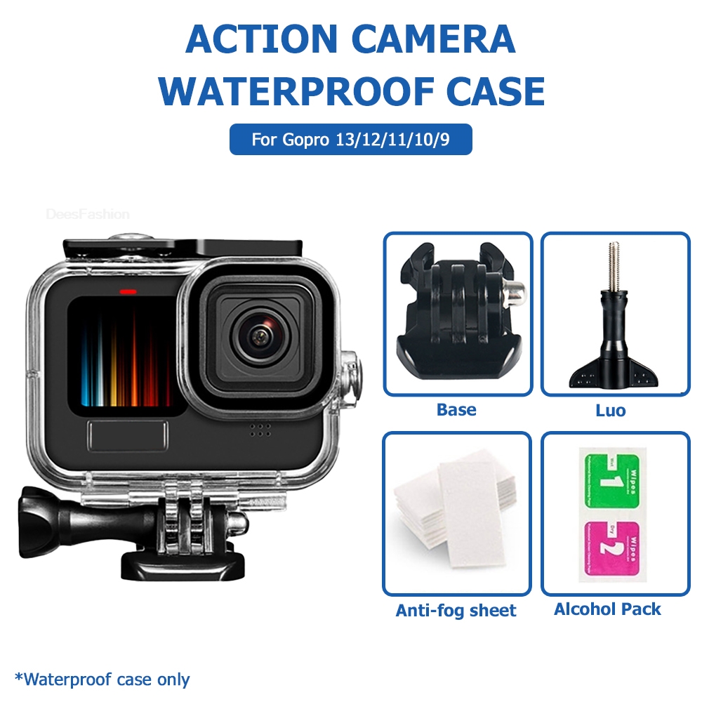 Gopro Action Camera Hero 11 Black - Case Waterproof for GoPro Hero 13