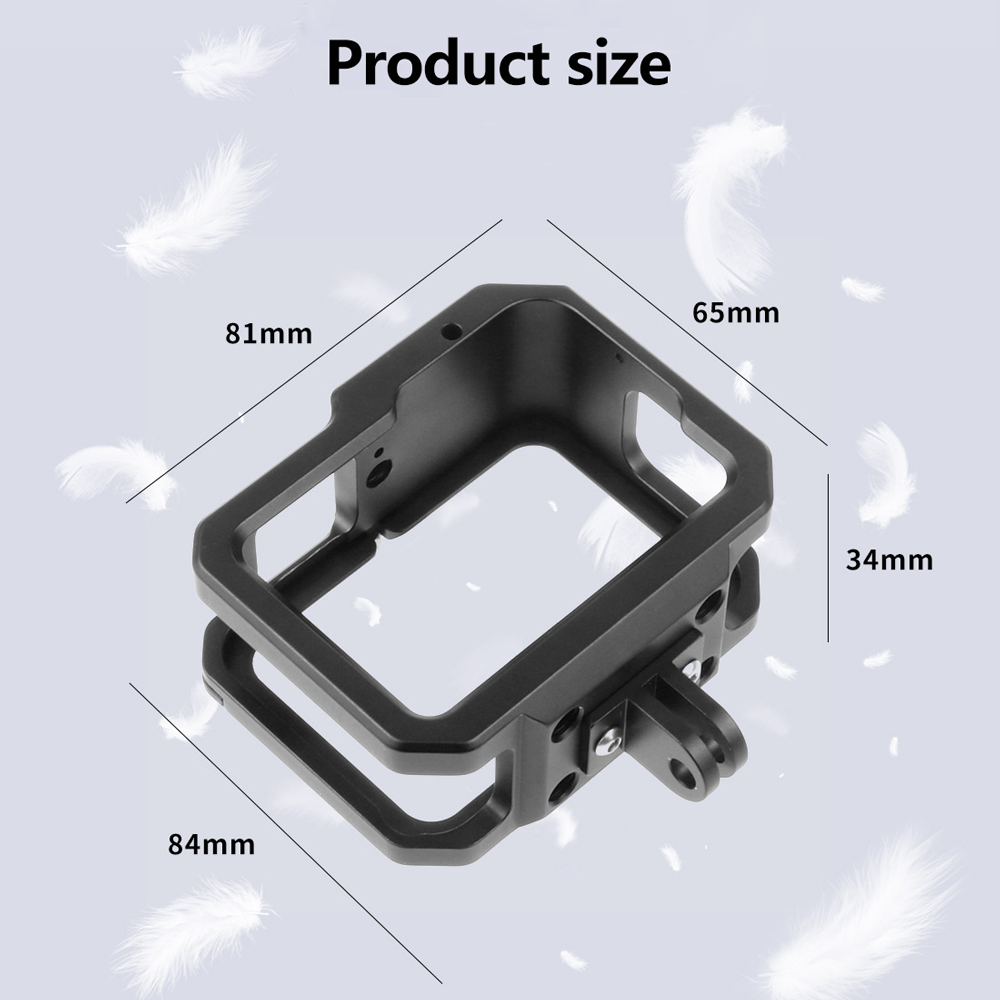 Aluminum Alloy Protective Fram - Gopro Action Camera Hero 11 Black review and price