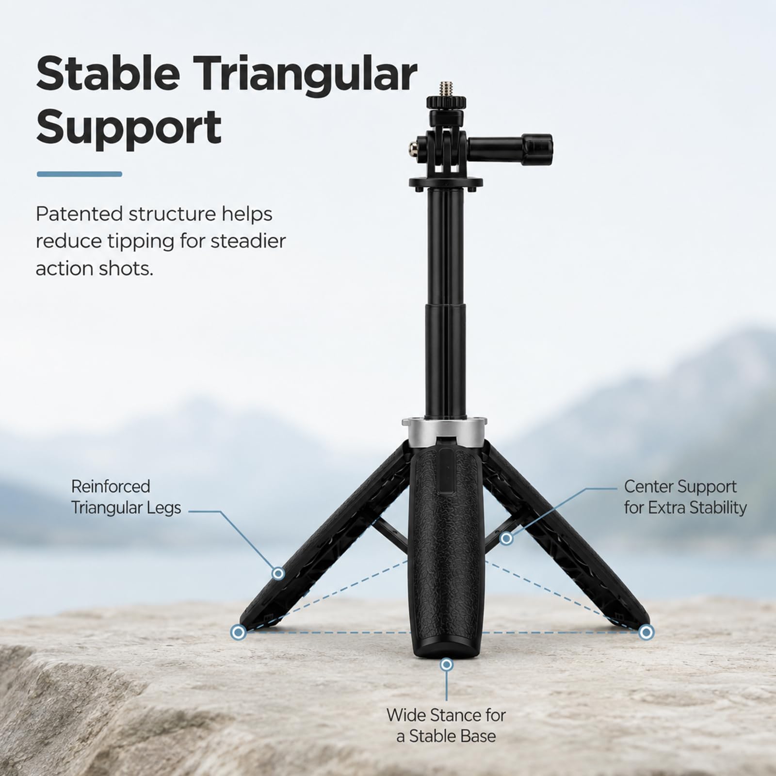 Mini Extendable Tripod Foldabl - Gopro Action Camera Hero 11 Black review and price