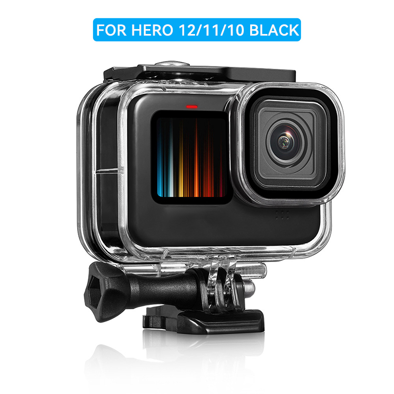 60M Waterproof Case For GoPro  - Gopro Action Camera Hero 11 Black review and price